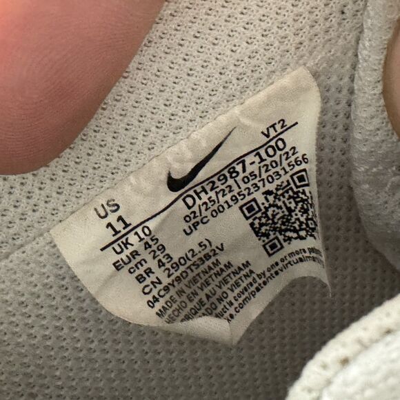 Nike Court Vision Men's Sneaker Next Nature Low Top Retro Style SZ 11 DH2987 100 - Picture 8 of 8